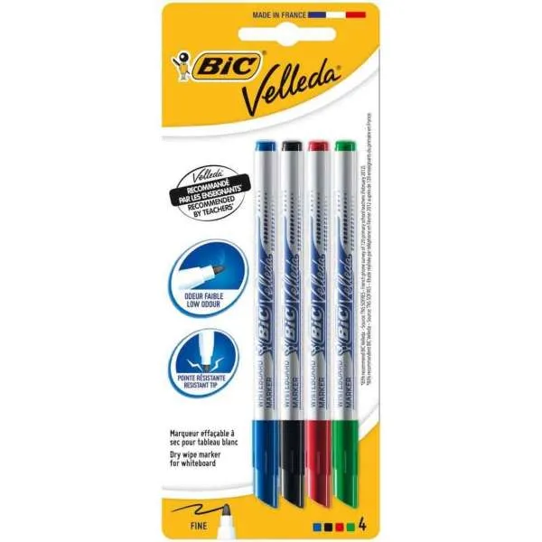 BIC MARKER BORD OBLI MIX 4 BOJE 1,4MM 1741 21507 T 