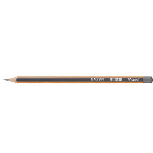 MAPED GRAF.OL.BLACK PEPS BEZ GUM.HB M850021 