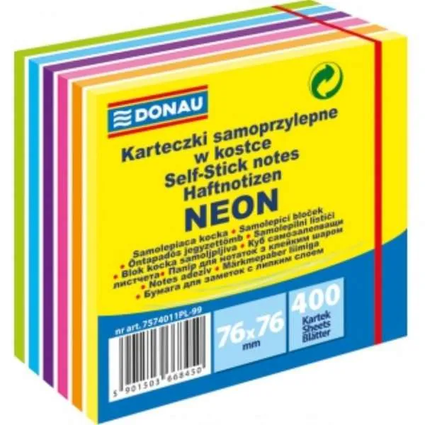 DONAU SLP LISTIĆI 76X76 KOCKA NEON MIX 400 