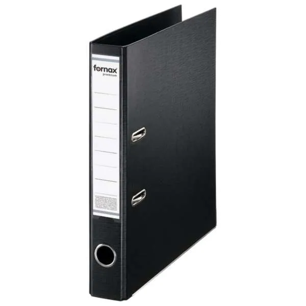 FORNAX REGISTRATOR PREMIUM A4 5CM CRNI PP 403379 