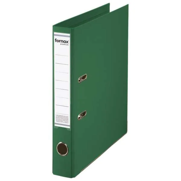 FORNAX REGISTRATOR PREMIUM A4 5CM T.ZELENA PP 