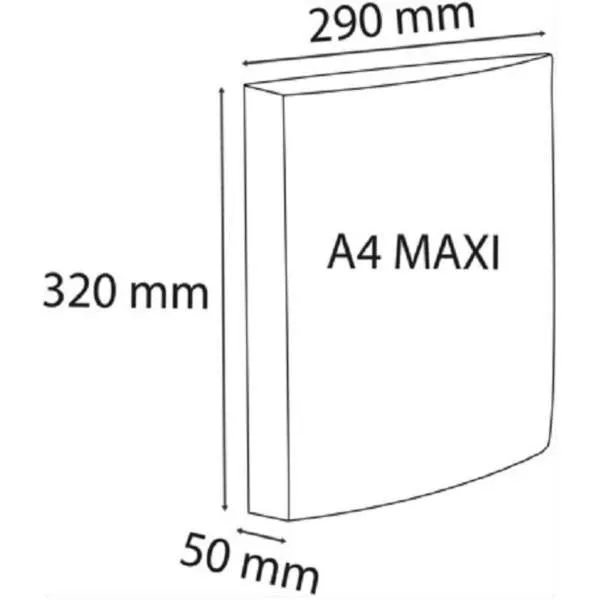 EXACOMPTA FOLDER  EXACTIV SA BLOKOM, CRNA 