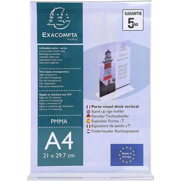 EXACOMPTA KLIRIT INFO TABLA T, A4 