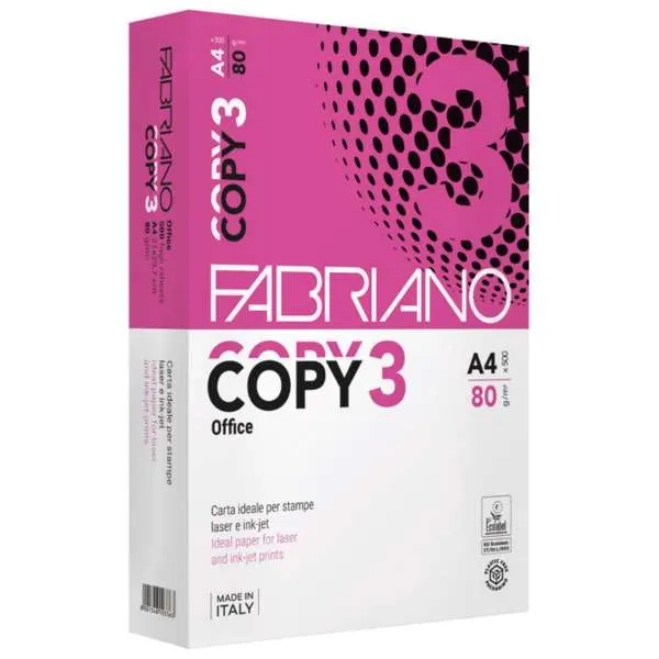 FABRIANO FTK A4 80G COPY 3  RIS 