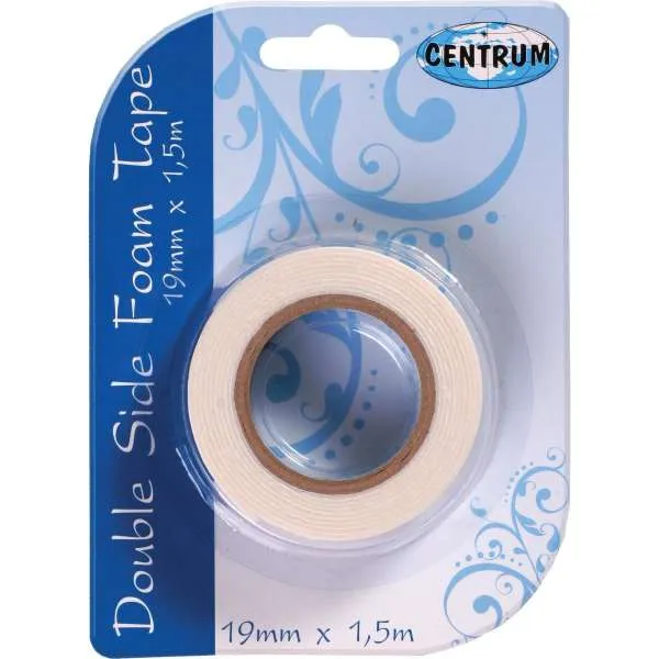 CENTRUM DVOSTRUKOLEPLJIVA TRAKA 19MM / 1,5M /1MM 