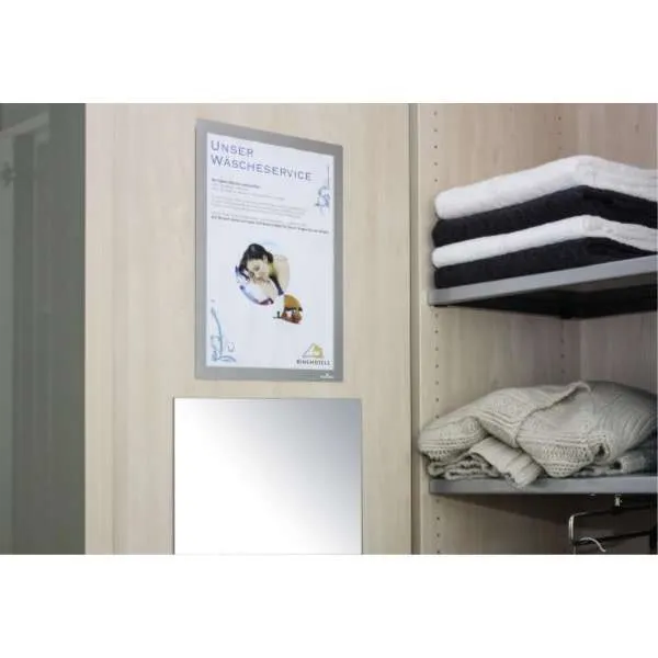 DURABLE SLP FOLIJA MAGNETNO ZATVARANJE A4 SIVA 