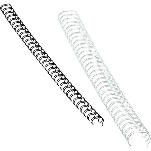 ŽIČANE SPIRALE 12mm BELA PAK.100 - 53270 