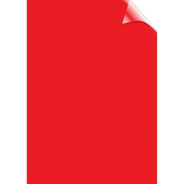 PVC KORICE 200mic CRVENE A4 PAK.100 - 5377201 