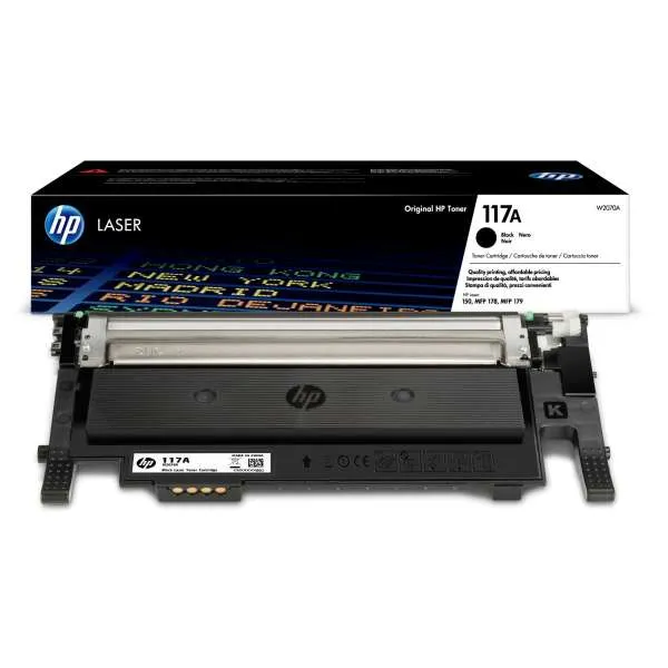 HP TONER W2070A No.117 BLACK 