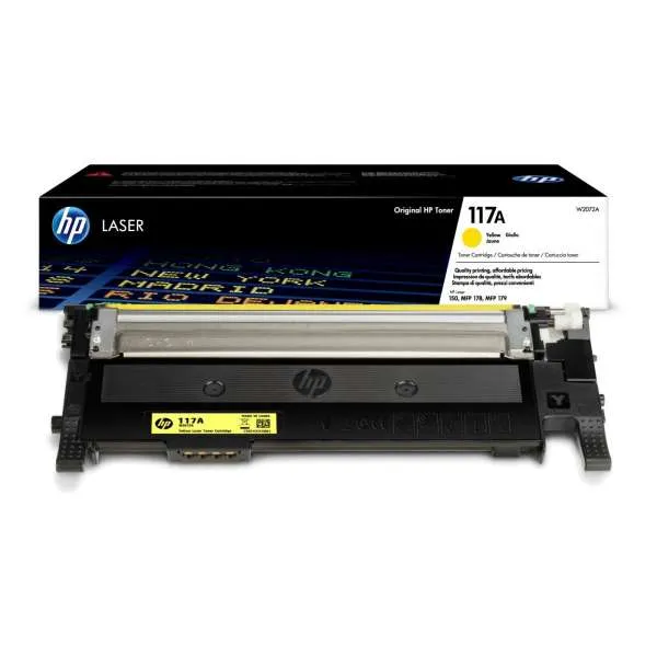 HP TONER W2072A No.117 YELLOW 