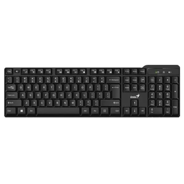 GENIUS KB-7100X Wireless USB US crna tastatur 