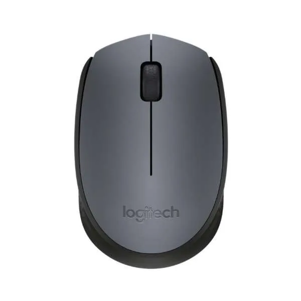 LOGITECH MIŠ BEŽIČNI OPT. M170 SIVI 