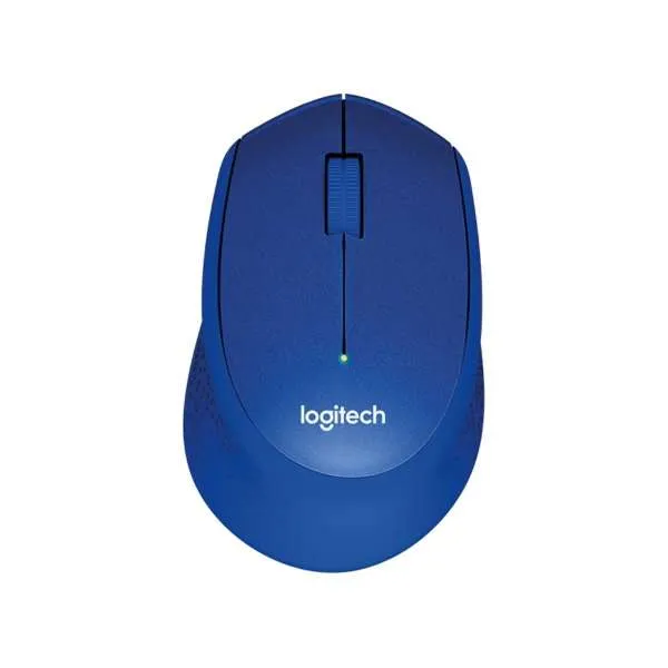 LOGITECH MIŠ BEŽIČNI OPT. M330 SILENT BLUE 