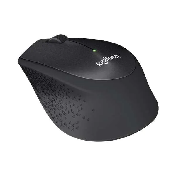 LOGITECH MIŠ BEŽIČNI OPT. M330 SILENT BLACK 