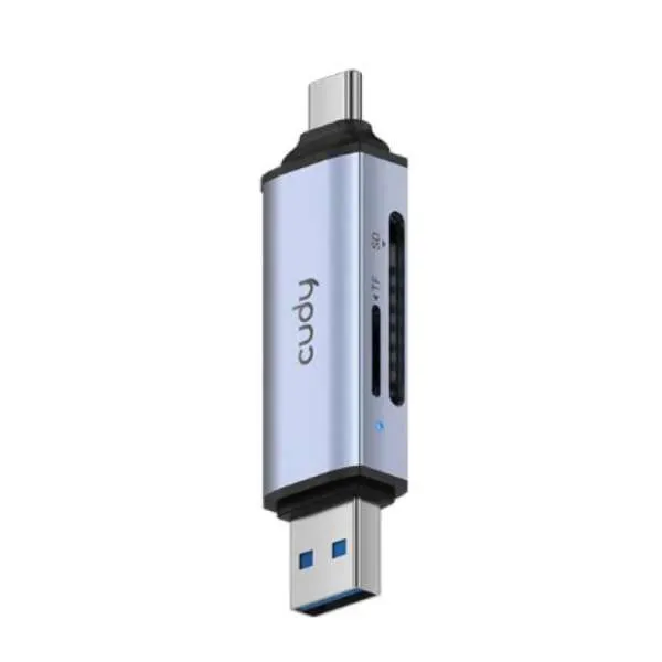 Cudy UH200čitač kartica sa USB-A i USB-C konektori 