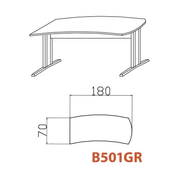 OMF STO B501GR SIVA 180/70/74 