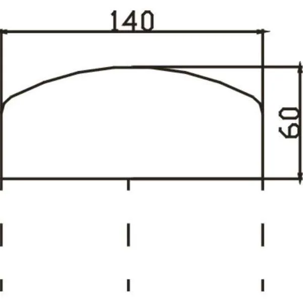 OMF PLOČA C102 140/60 SIVA 