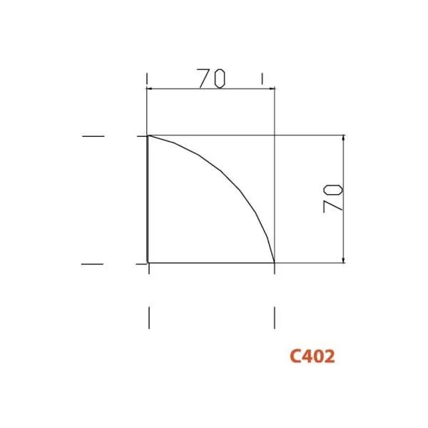 OMF PLOČA C402 70/70 BUKVA 