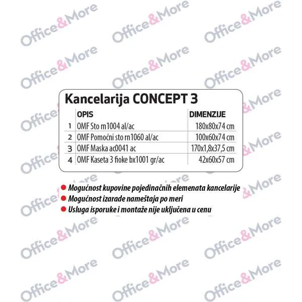 KANCELARIJA CONCEPT 3 