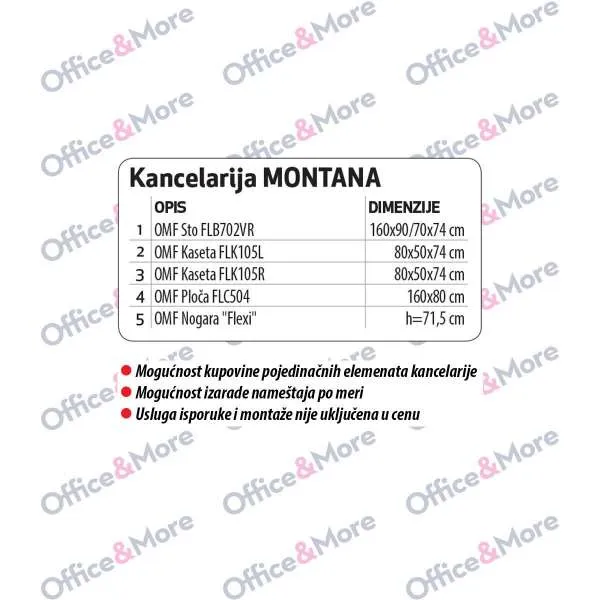 OMF KASETA FLK105L 80/50/74 MONTANA 