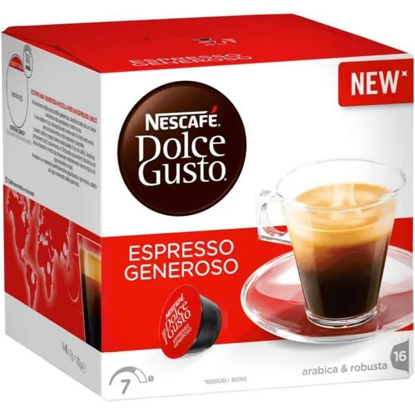 NESCAFE DOLCE GUSTO Espresso Generoso 112g 