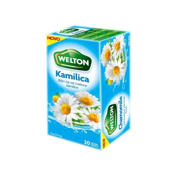 WELTON ČAJ KAMILICA 20G.- 8300 