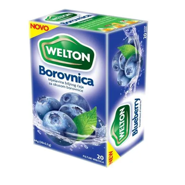 WELTON ČAJ BOROVNICA 44G.-8325 