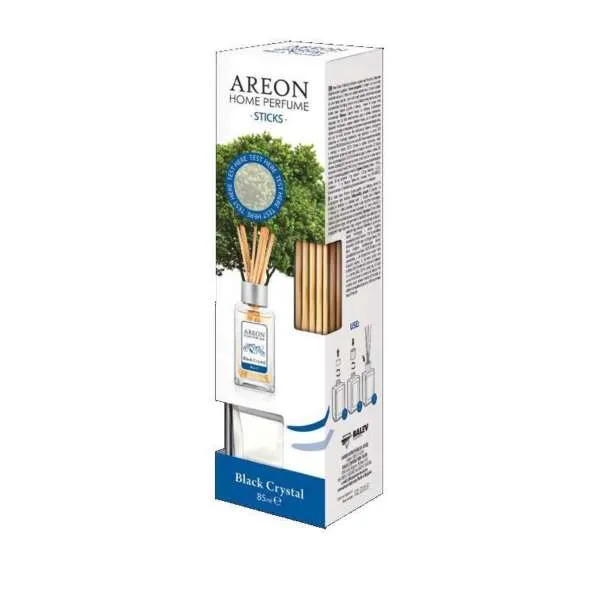 AREON HOME STICK – Black Crystal 85ml 