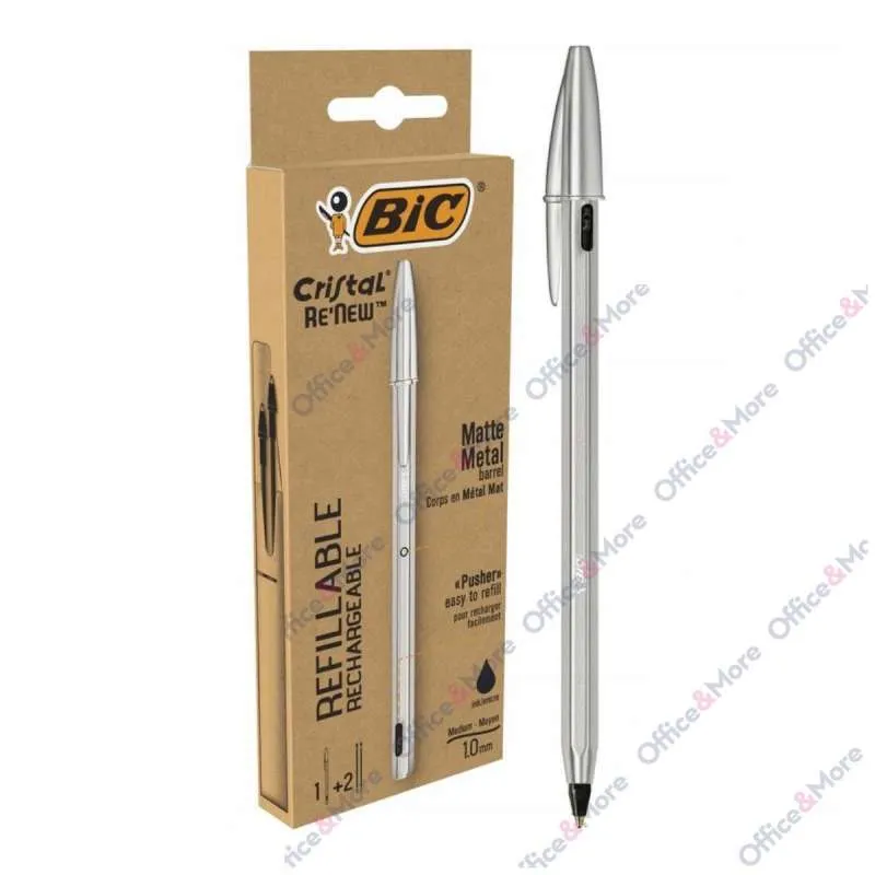 BIC HEMIJSKA OLOVKA Cristal Renew , METALNA,PLAVA, 