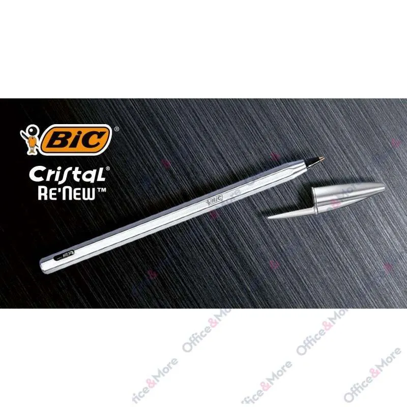 BIC HEMIJSKA OLOVKA Cristal Renew , METALNA,PLAVA, 