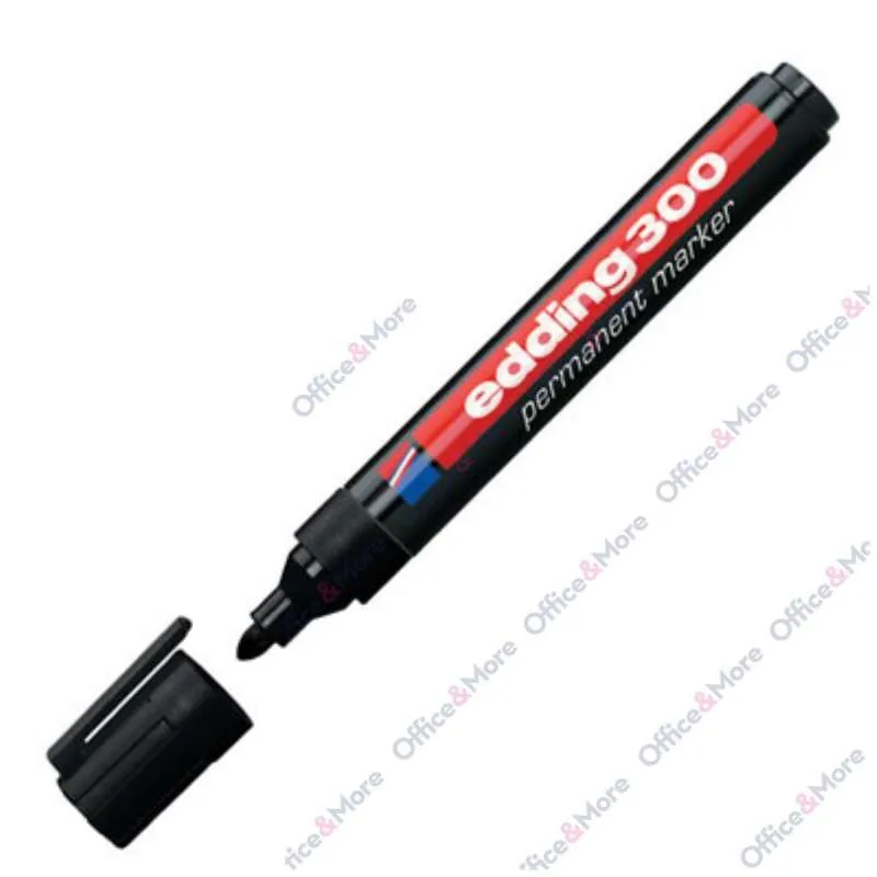 EDDING MARKER PERM. 300 1,5-3MM CRNI OBLI 
