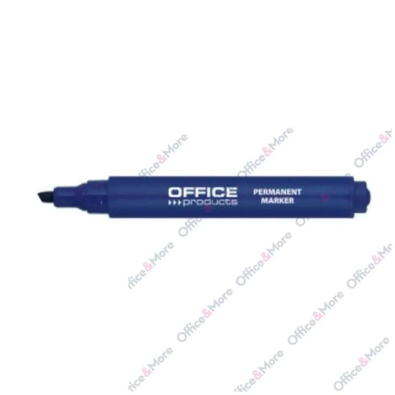 OFFICE PR. MARKER PERMANENT PLAVI KOSI VRH 