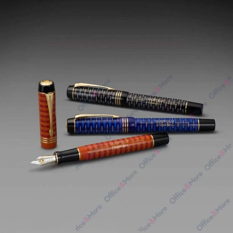 PARKER SET ROYAL NPx3 DUOFOLD M No.22 