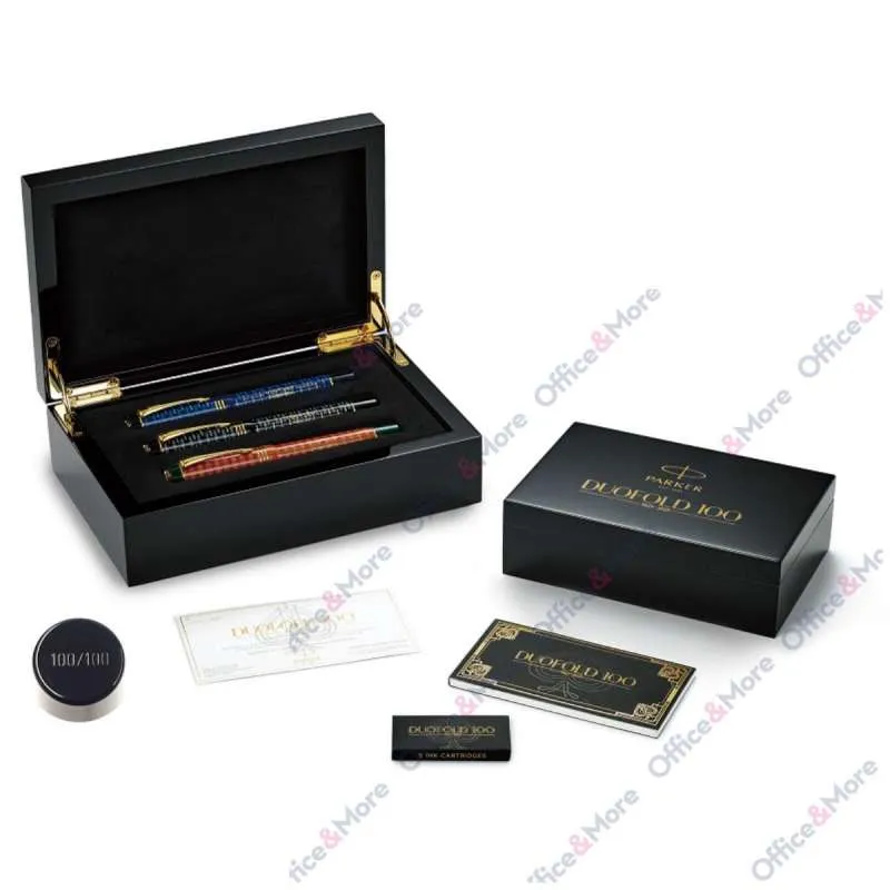PARKER SET ROYAL NPx3 DUOFOLD M No.22 