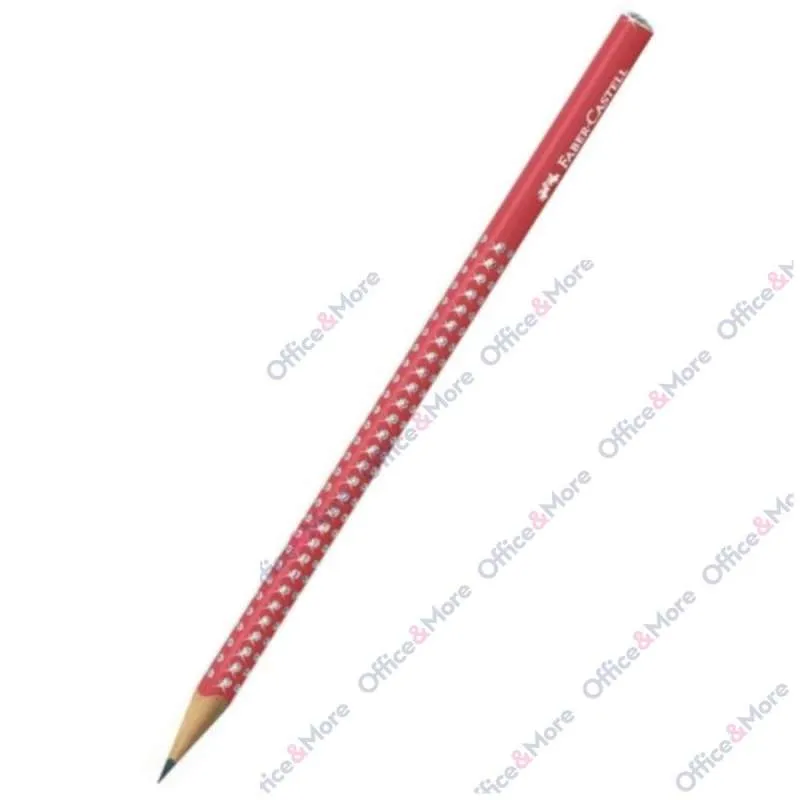 FC OLOVKA GRAFITNA SPARKLE GRIP CANDY CRVENA 