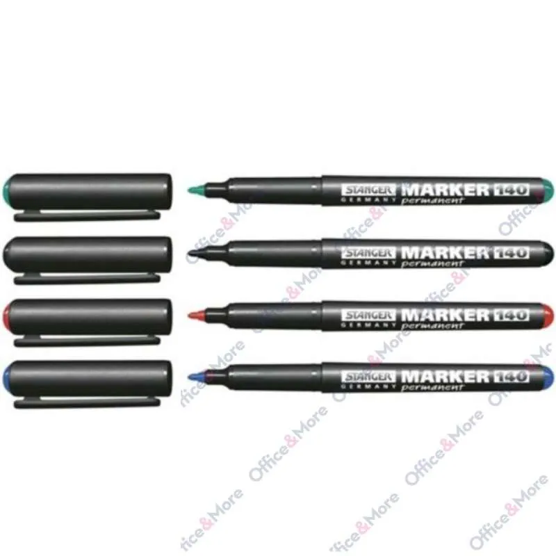STANGER MARKER PERMANENT SLIM 1MM OBLI CRVENI M140 