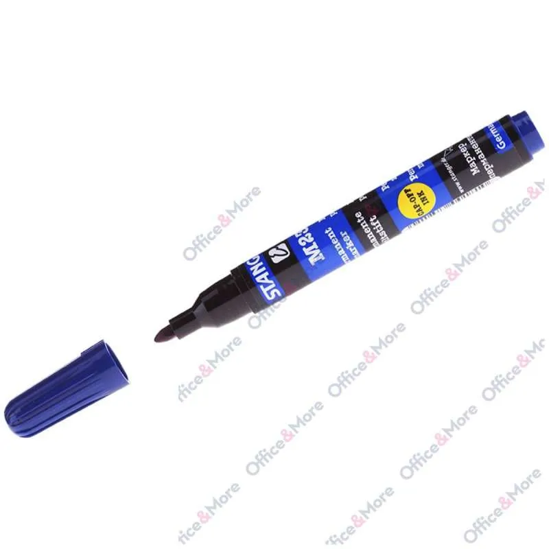STANGER MARKER PERMANENT 1-3MM OBLI PLAVI M235 