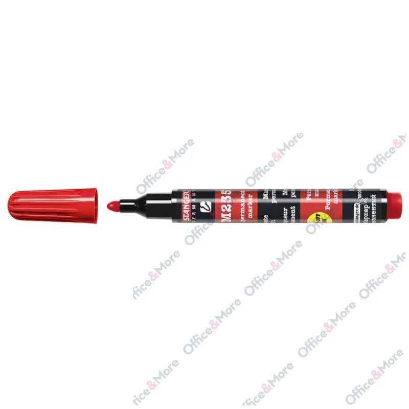 STANGER MARKER PERMANENT 1-3MM OBLI CRVENI M235 