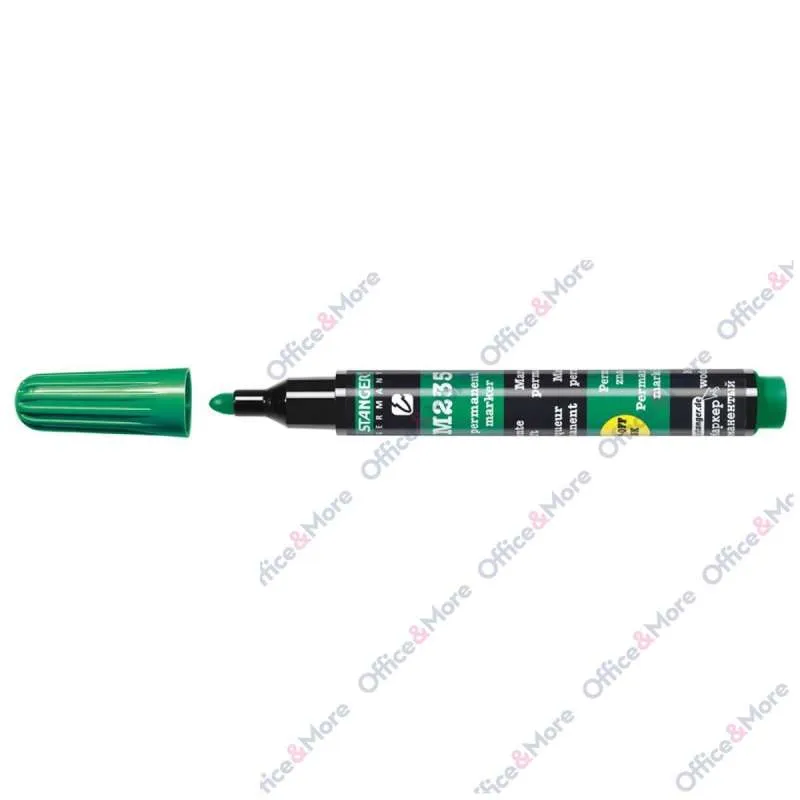 STANGER MARKER PERMANENT 1-3MM OBLI ZELENI M235 