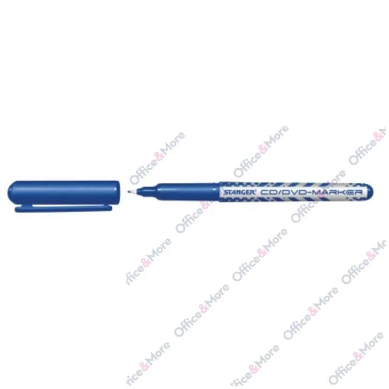 STANGER MARKER CD/DVD PLAVI 0,5MM 710002 