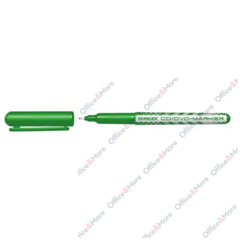 STANGER MARKER CD/DVD ZELENI 0,5MM 710067 