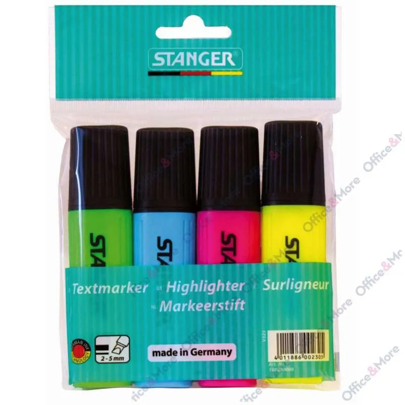 STANGER MARKER TEKST SET 1/4 1-5MM  180009000 