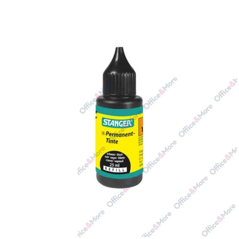 STANGER REFIL ZA PERMANENTNE MARKERE 25ML CRNA 
