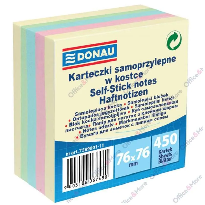 DONAU SLP LISTIĆI 76X76 KOCKA PASTEL MIX 450 