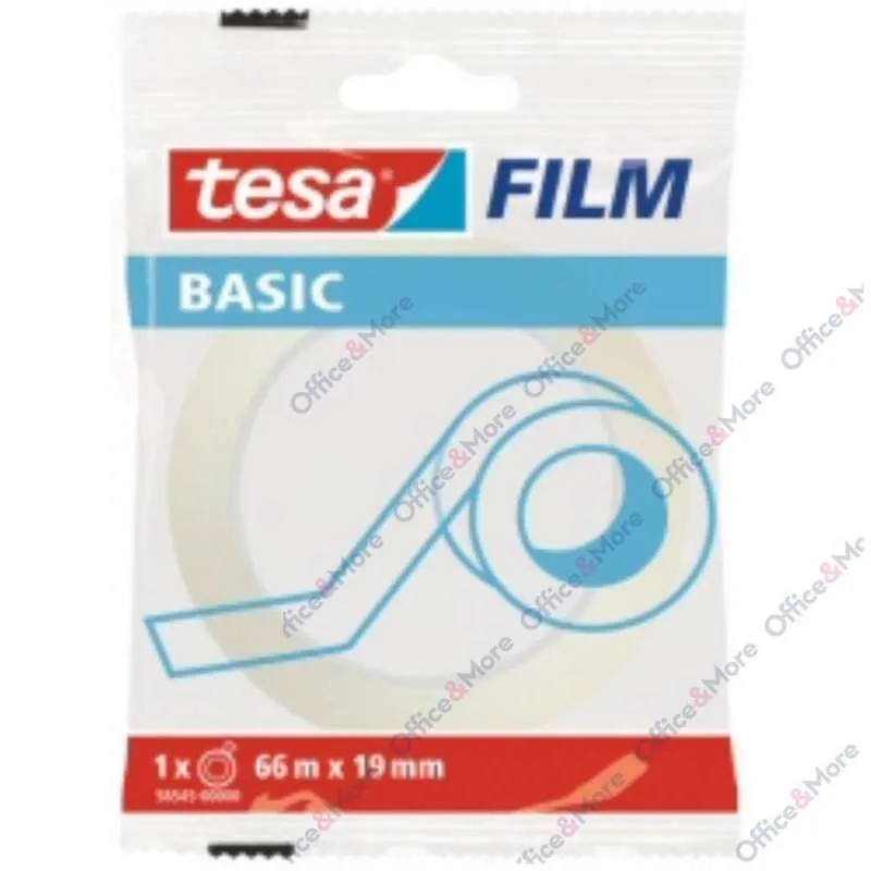 TESA LEPLJIVA TRAKA 19mm/66m Basic 58545 PROVIDNA 