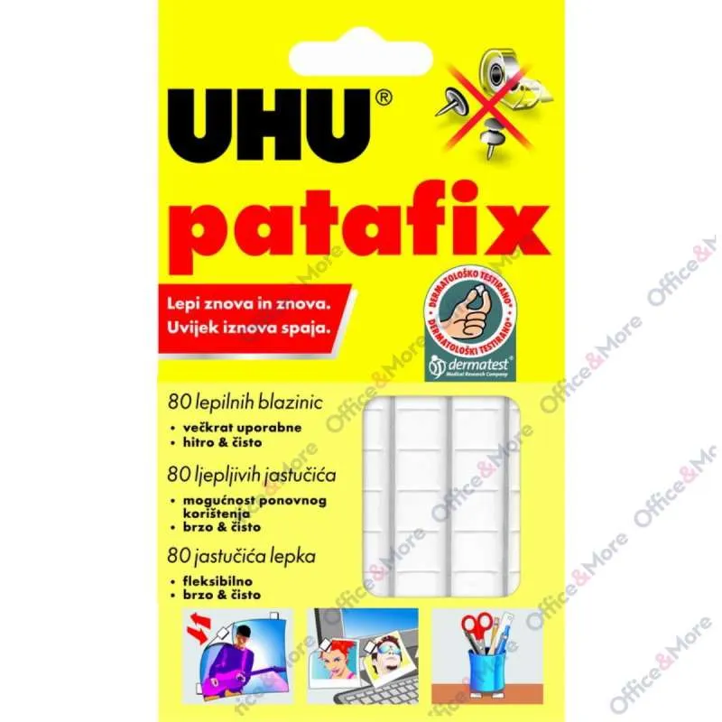 UHU PATAFIX JASTUČIĆI BELI 
