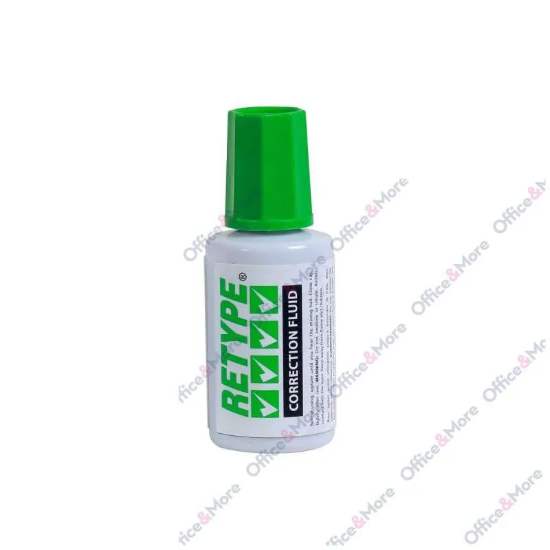 RETYPE KOREKTOR ACETONSKI 20ml BOČICA 08KT100 