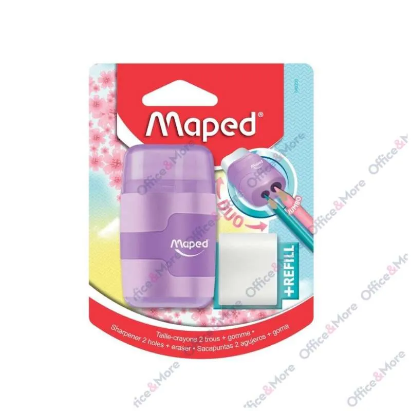MAPED REZAČ CONECT 2 OTVORA, PASTEL, BLISTER 