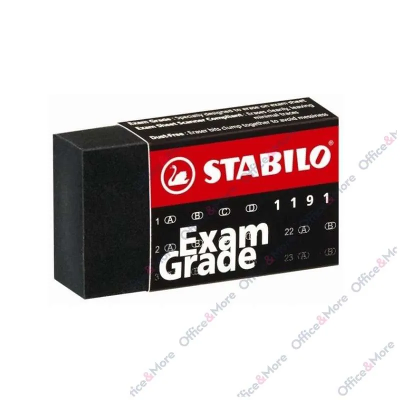 STABILO GUMICA CRNA 1191 