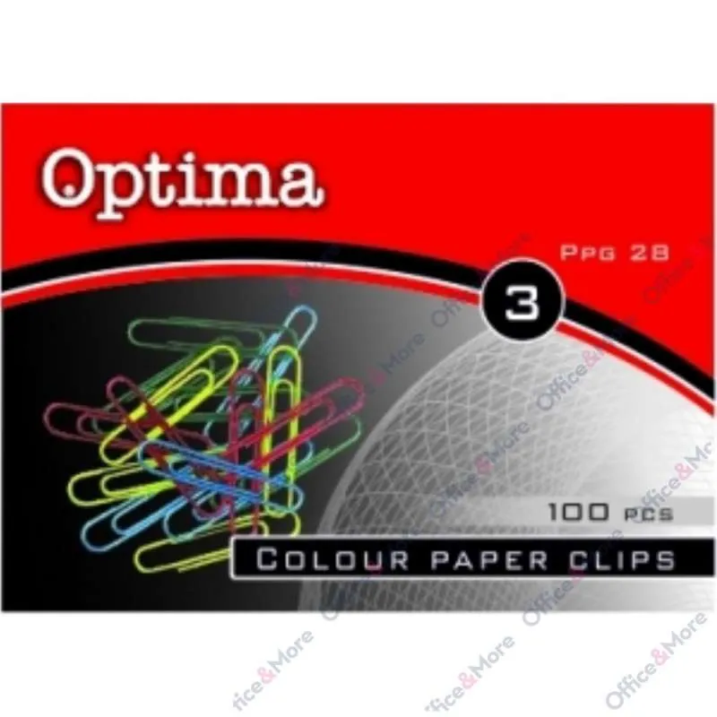 OPTIMA SPAJALICE U BOJI 28MM  22143 
